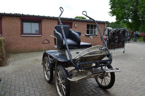 Recreatie koets D-pony + Mentuig met kar, Dieren en Toebehoren, Rijtuigen en Koetsen, Gebruikt, Overige typen, Pony