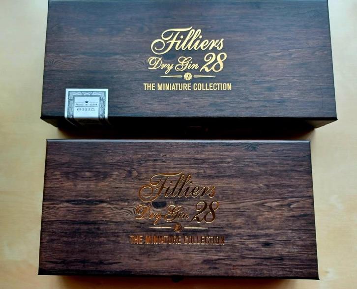 Opbergdozen/Bewaardozen Filliers Dry Gin, Huis en Inrichting, Woonaccessoires | Overige, Zo goed als nieuw, Ophalen of Verzenden