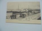 oostende arrivée de la malle, Verzamelen, Ophalen of Verzenden, Voor 1920, Ongelopen, West-Vlaanderen