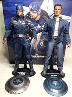 Hot Toys MMS243 Marvel Captain America Winter Soldier 2-pack, Enlèvement ou Envoi, Utilisé, Humain