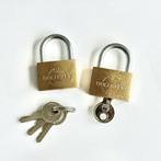 Lot 2 cadenas avec clés, Enlèvement, Neuf