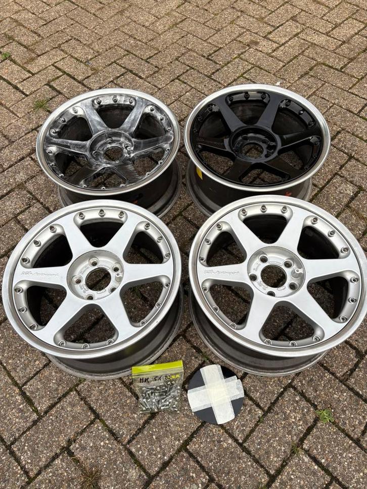 18” MK Motorsport MK-2 velgen, Auto diversen, Wieldoppen, Gebruikt, Ophalen