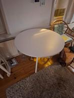 Ronde rafel. Wit. Diameter 100 cm. Nieuwstaat, Huis en Inrichting, Ophalen, 50 tot 100 cm, Rond, 50 tot 100 cm