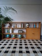 Vintage midcentury XL boekenrek | sixties open rek | kast, Avec porte(s), Moins de 25 cm, Moins de 100 cm, 150 à 200 cm