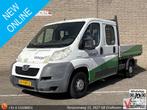 Peugeot Boxer 333 2.2 HDI L2 Dubbel Cabine - Open Laadbak |, Auto's, Bestelwagens en Lichte vracht, Zwart, Bedrijf, Centrale vergrendeling