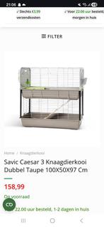 Kooi voor cavia of konijn of ander knaagdier, Dieren en Toebehoren, Ophalen, Hok, Cavia