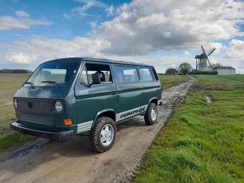 VW T3 SYNCRO MULTIVAN 2.1 WBX, Autos, Oldtimers & Ancêtres, Particulier, 4x4, Toit ouvrant, Enlèvement