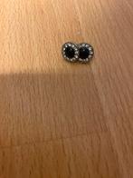 boucles d'oreilles, Bijoux, Sacs & Beauté, Boucles d'oreilles, Enlèvement ou Envoi, Comme neuf, Noir, Argent
