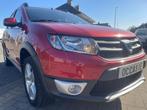 Dacia Sandero Stepway 0.9 benzine van 09/2014 met 99000km!, Auto's, Voorwielaandrijving, Stof, Zwart, Bedrijf