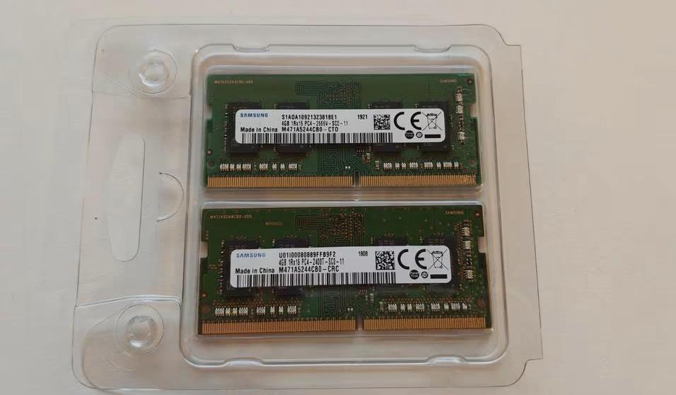 Ram DDR4 (2x4 Go) 8Gb Samsung 2400 Mhz, Enlèvement ou Envoi, DDR4, 8 GB, Comme neuf