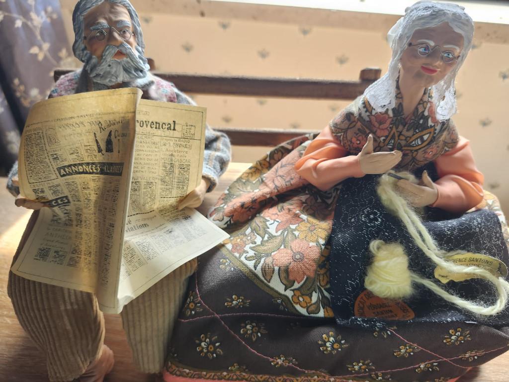 Santons van de Provence, Ophalen