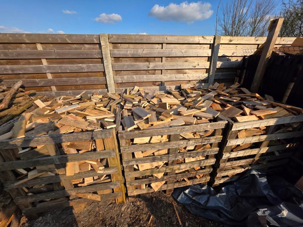 Brandhout, Ophalen, Blokken