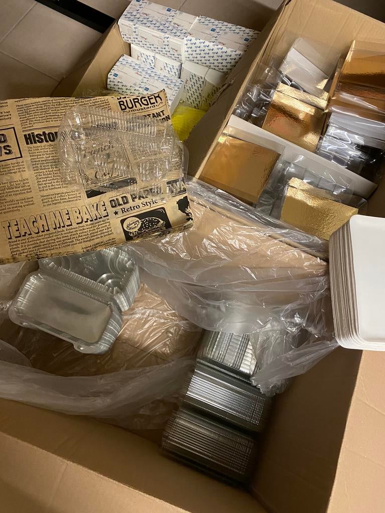 Lot Verpakkingsmateriaal - Patisserie, Enlèvement, Comme neuf, Boite cadeau