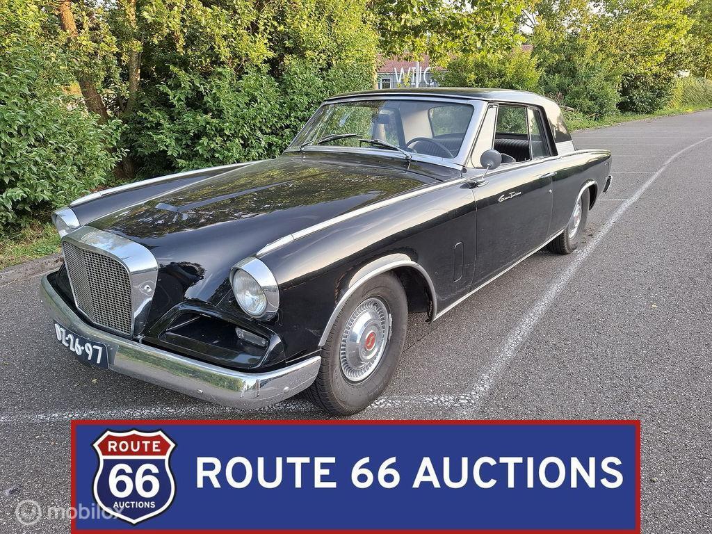 Studebaker Gran Turismo Hawk | 1962 | Route 66 Auctions, Autos, Oldtimers & Ancêtres, Entreprise, Achat, Autres marques, Essence