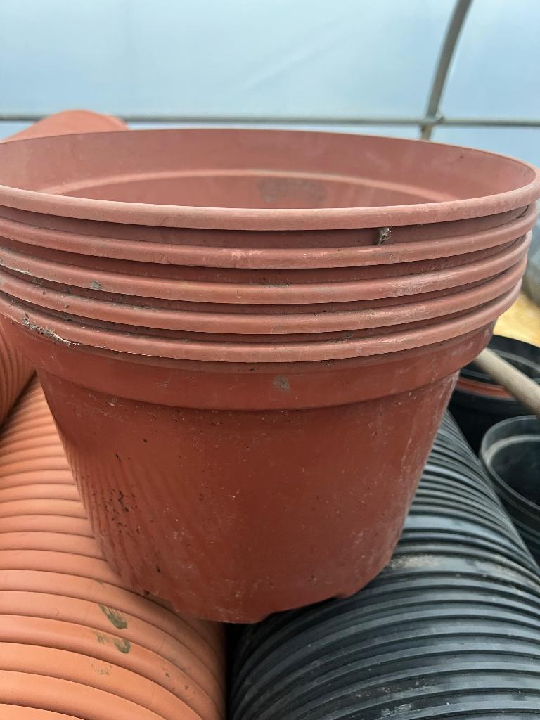 grote kweekpotten bloempotten 20 liter, Kunststof, Rond, Ophalen of Verzenden, Zo goed als nieuw