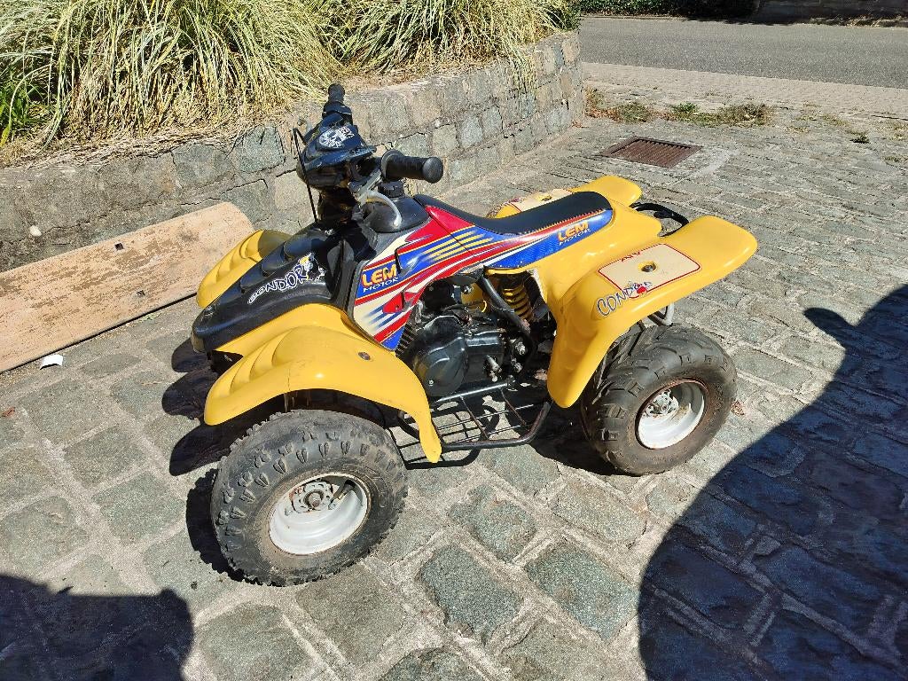 LEM quad met condor carenage, Motoren, Quads en Trikes, Ophalen