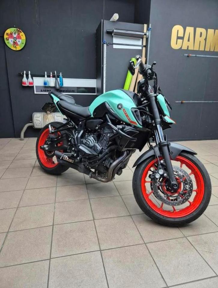 Yamaha Mt 07 2021, Motoren, Motoren | Yamaha, Particulier, Naked bike, 12 t/m 35 kW, 2 cilinders, Minimaal motorrijbewijs A2, ABS