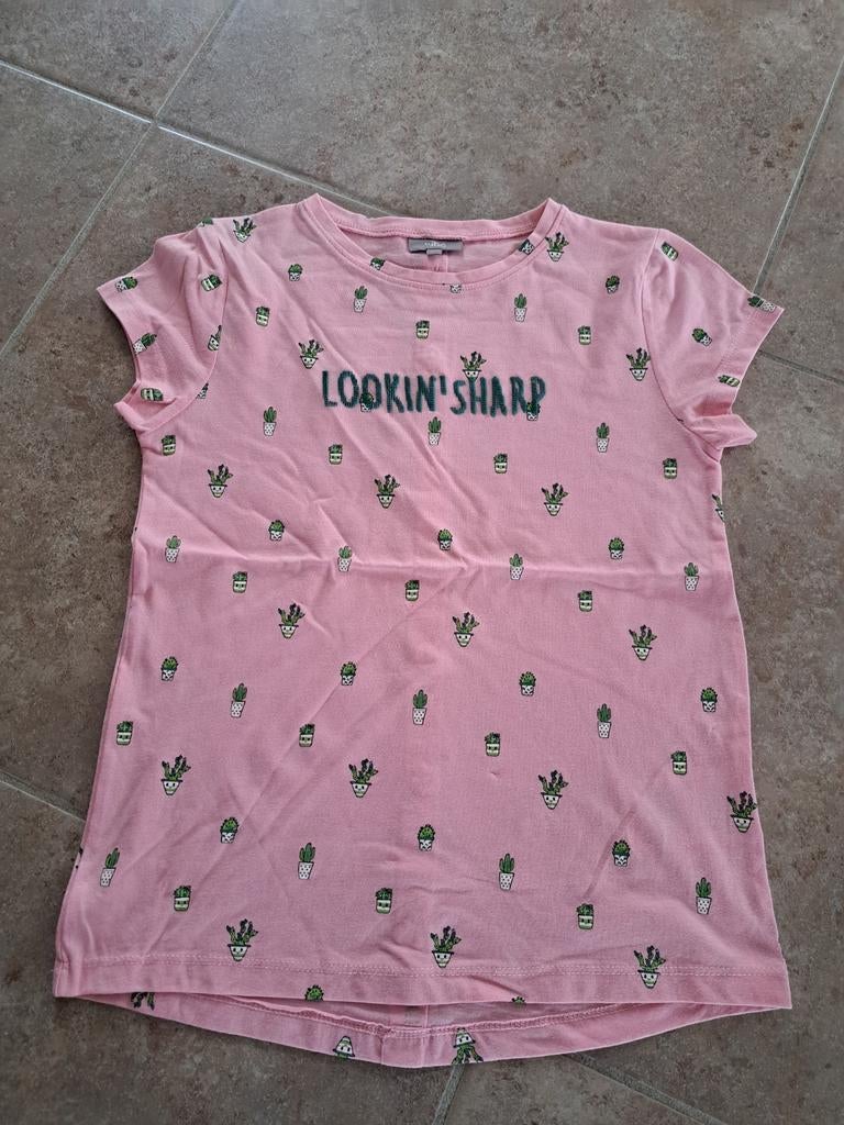 T-shirt met cactussen (JBC), maat146, Kinderen en Baby's, Kinderkleding | Maat 146, Ophalen of Verzenden, Zo goed als nieuw