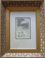 HENRI CASSIERS / STUDIETEKENING / ORIGINEEL WERK / 40x31cm, Ophalen of Verzenden