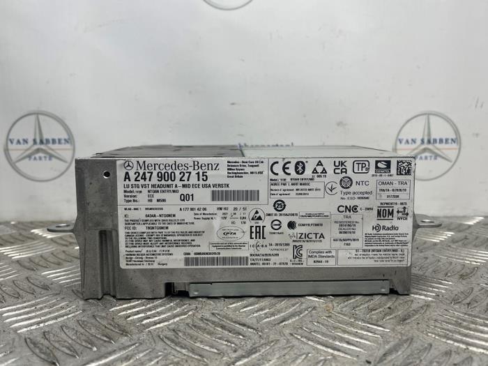Module radio d'un Mercedes Sprinter, Autos : Pièces & Accessoires, Électronique & Câbles, Mercedes-Benz, Utilisé, 3 mois de garantie