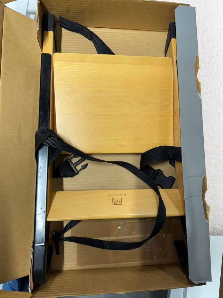 Kinderstoeltje, Ophalen, Zo goed als nieuw, Hangstoel, Gordel(s)