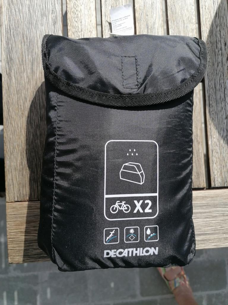 2 fietshoezen voor volwassen fietsen, Enlèvement, Comme neuf, Decathlon