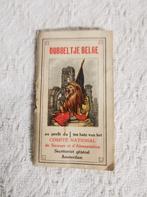 Certificat de soutien vintage « Dubbeltje Belge », Enlèvement ou Envoi