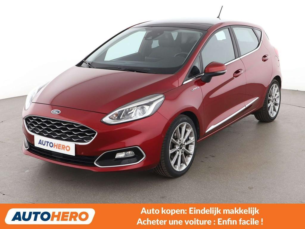 Ford Fiesta 1.0 EcoBoost Vignale (automatique), Autos, Ford, Rouge, Achat, Euro 6, Noir