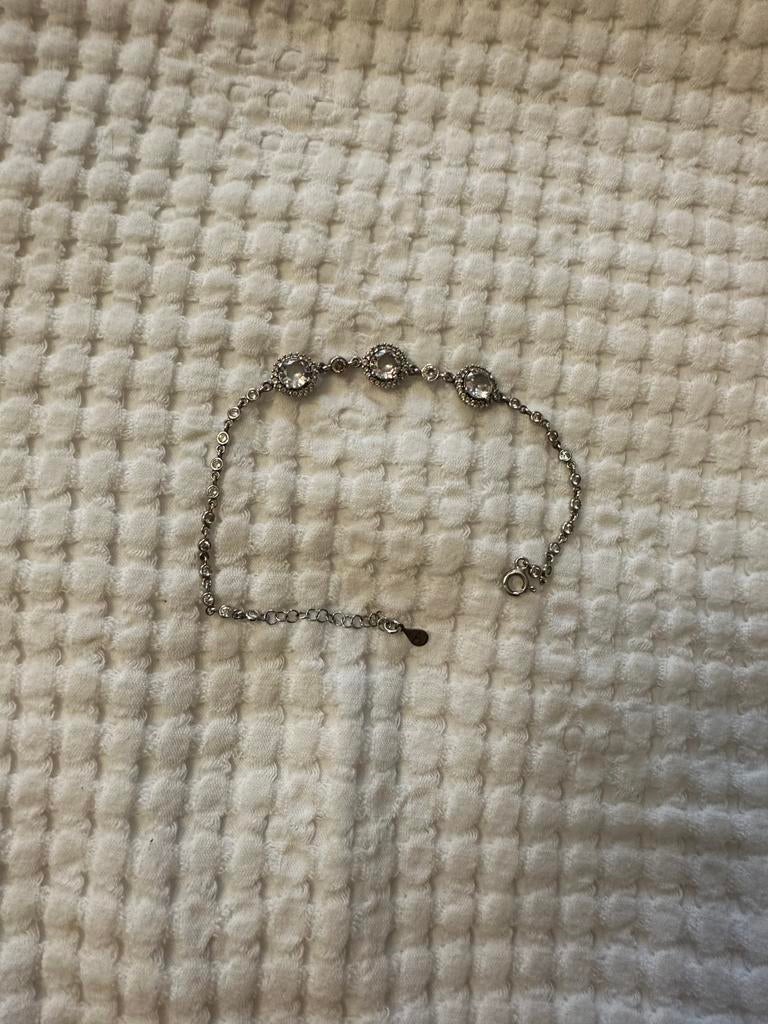 Bracelet en argent, Bijoux, Sacs & Beauté, Enlèvement, Comme neuf, Argent