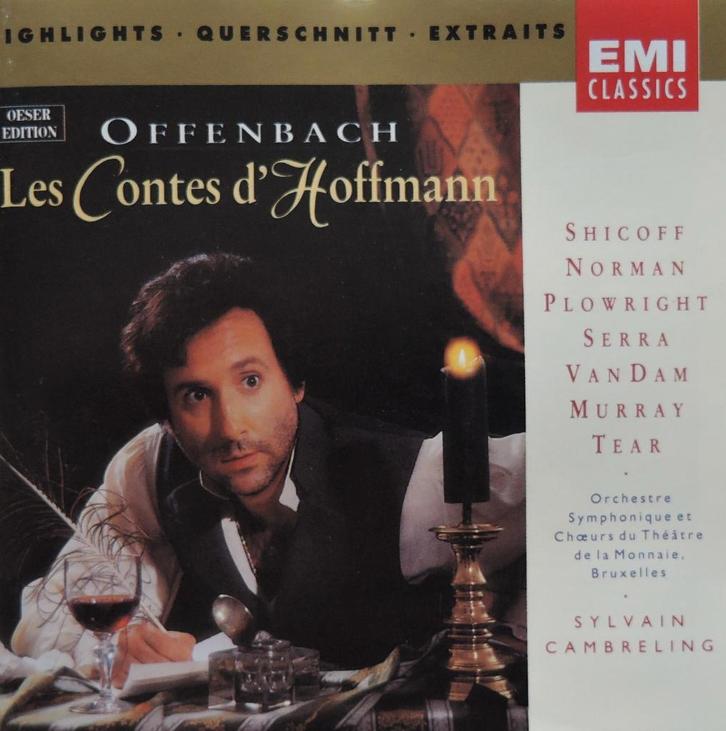 Les Contes d'Hoffmann / Offenbach - Munt Brussel - EMI - DDD, CD & DVD, CD | Classique, Comme neuf, Opéra ou Opérette, Enlèvement ou Envoi