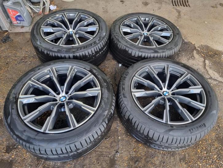 BMW X5 velgen 20’, Auto-onderdelen, Banden en Velgen, Velg(en), Zomerbanden, 20 inch, Gebruikt, Ophalen