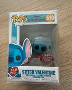 Funko Pop Stitch Valentine #510 + protector, Ophalen of Verzenden, Zo goed als nieuw
