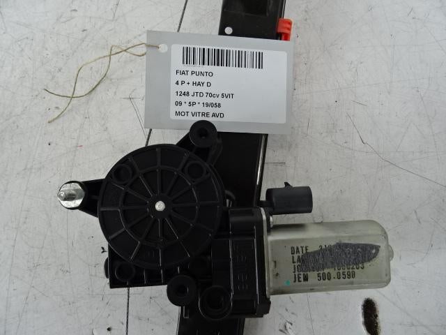 MOTOR RAAMMECHANIEK RECHTS VOOR Fiat Grande Punto (199), Gebruikt, Voor, Fiat