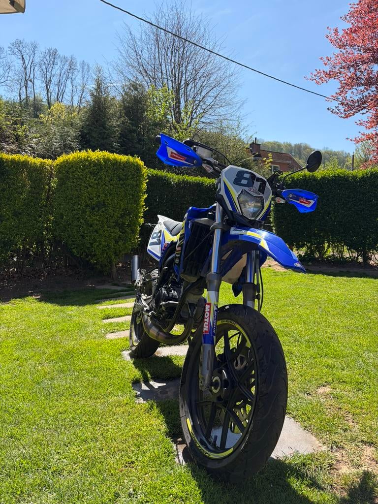 Sherco 50cc, Fietsen en Brommers, Brommers | Crossbrommers, Zo goed als nieuw, Ophalen