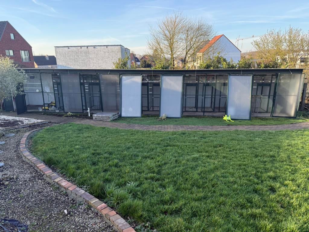 Voiliere, Ophalen, Gebruikt, Aluminium, Volière