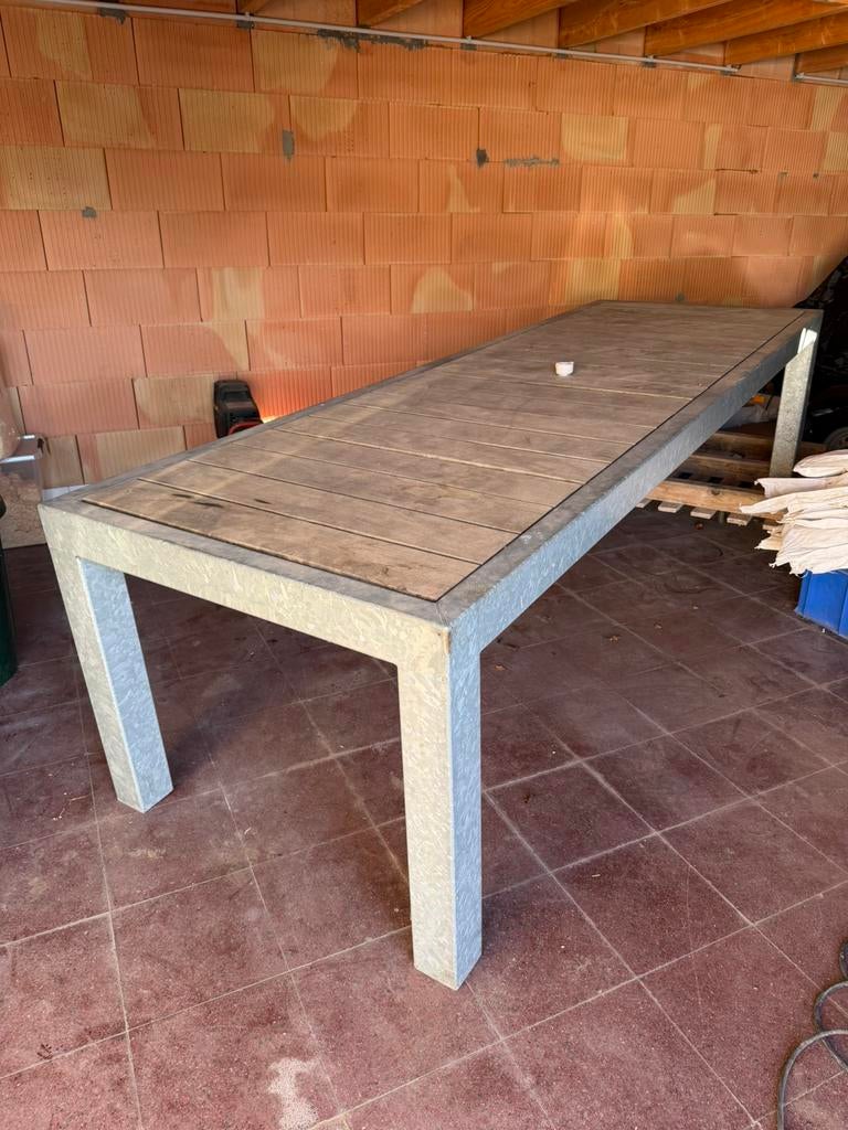 Tuintafel, Jardin & Terrasse, Tables de jardin, Utilisé, Enlèvement