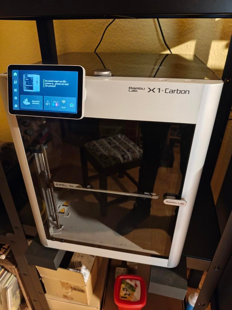 Bambulab x1c, Computers en Software, 3D Printers, Zo goed als nieuw, Filament, Ingebouwde Wi-Fi, Ophalen