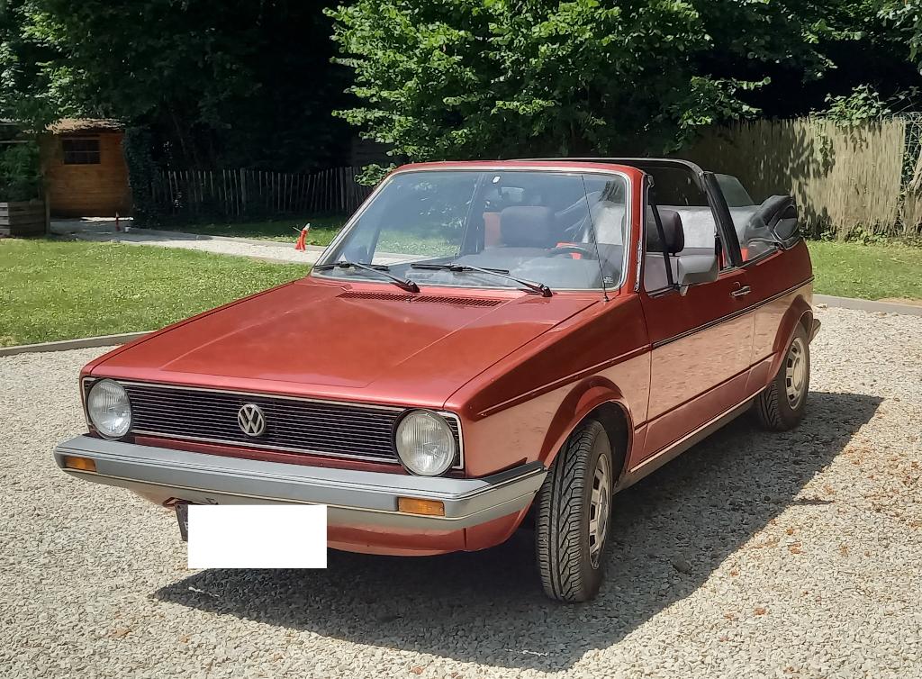 VW Golf Carbiolet, Auto's, Stof, Cabriolet, Volkswagen, 1500 cc