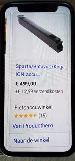 Elektrische fiets dames en heren, Vélos & Vélomoteurs, Vélos | Hommes | Vélos pour homme, Enlèvement, Utilisé, Sparta