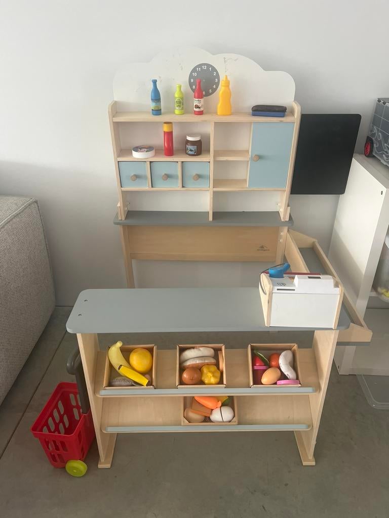 Winkeltje kindsgard, Ophalen, Gebruikt