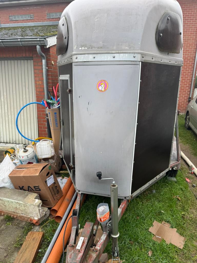 Van 2 chevaux, Enlèvement ou Envoi, Utilisé, Remorque 2 chevaux