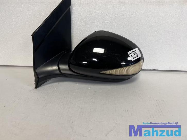 HONDA CIVIC 8 FK FN Links zwart spiegel elektrisch inklapbaa, Autos : Pièces & Accessoires, Rétroviseurs, Honda, Utilisé