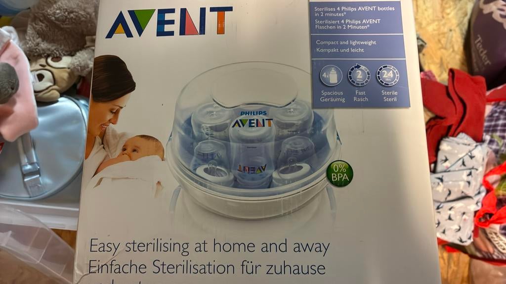 Microgolf stoomsterilisator (Philips Avent), Enlèvement, Comme neuf, Stérilisateur