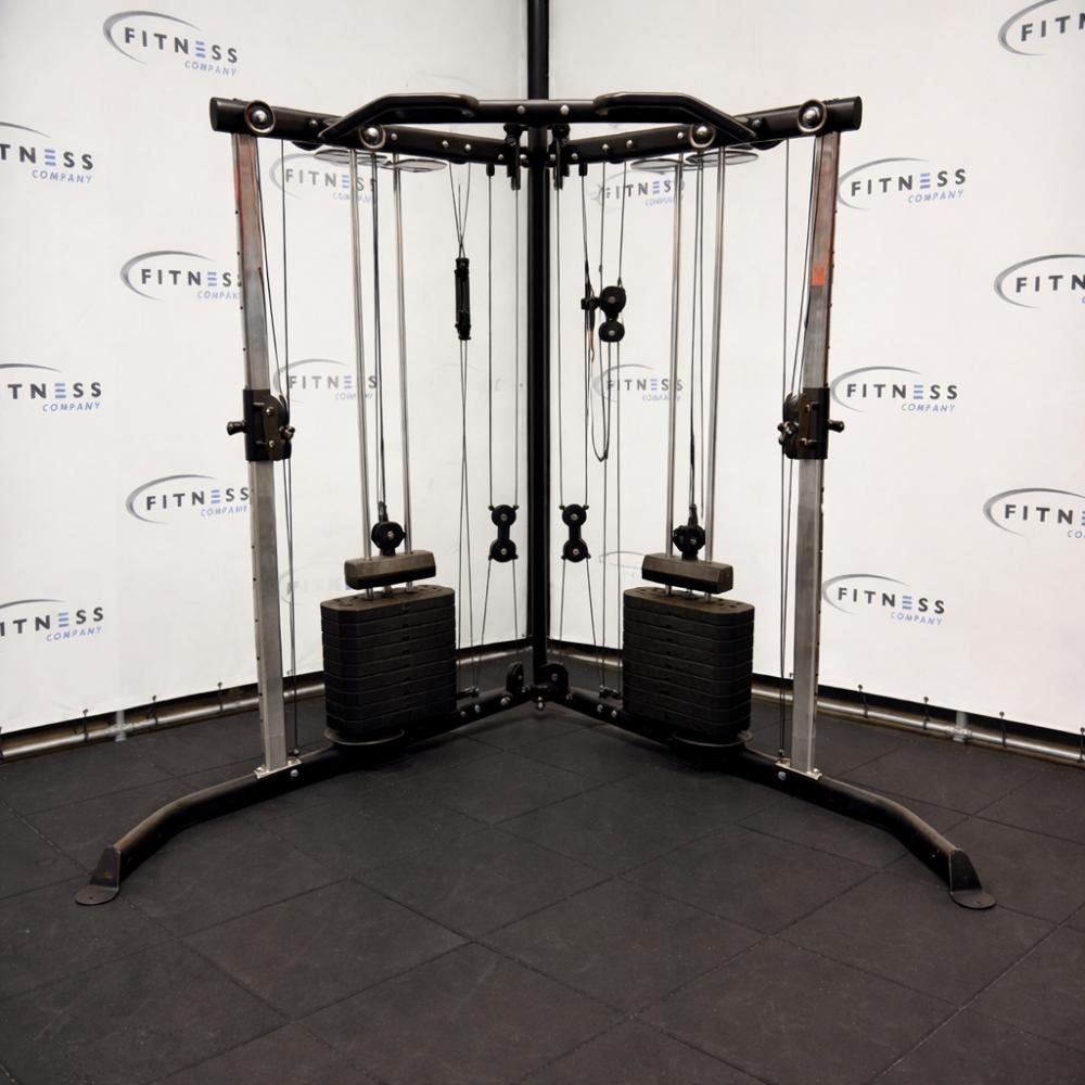 DUAL ADJUSTABLE PULLEY, Sport en Fitness, Fitnessmaterialen, Gebruikt, Overige typen, Armen, Benen, Borst, Buik, Rug, Ophalen of Verzenden