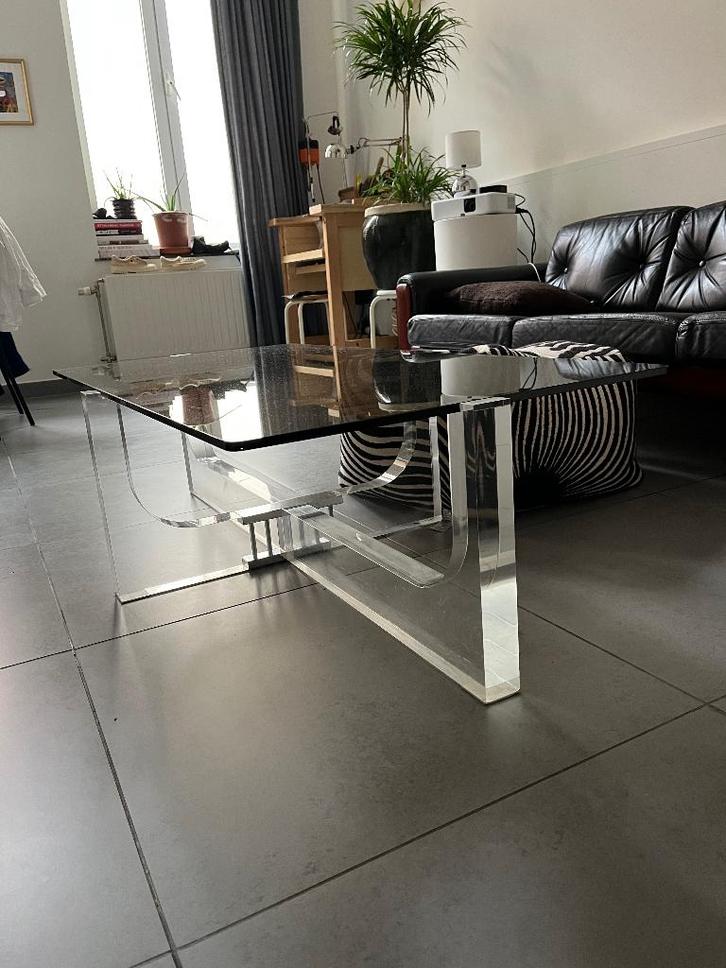 Michel Dumas table basse coffee table 1970, Antiquités & Art, Antiquités | Meubles | Tables, Enlèvement