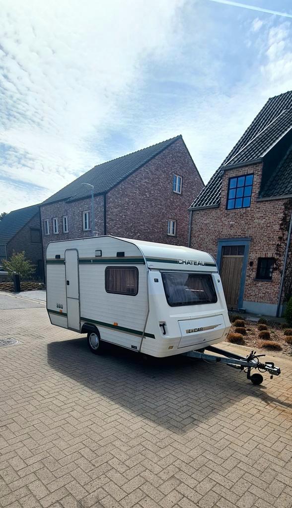Chateau La Car mtm 750kg, Caravans en Kamperen, Caravans, Particulier, tot en met 4, 500 - 750 kg, Standaardzit, Chateau, 2 aparte bedden