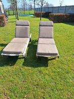 Ligstoel hout, Tuin en Terras, Ophalen, Gebruikt, Hout, Verstelbaar