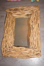 vintage houten takken spiegel - 85 cm x 60 cm, Huis en Inrichting, Ophalen of Verzenden