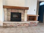 Mooie schouwmaterialen en haard, Maison & Meubles, Cheminées, Enlèvement, Utilisé, Encastré, Cheminée au bois