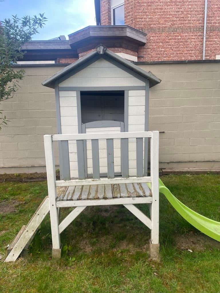 Speelhuisje kinderen, Kinderen en Baby's, Speelgoed | Buiten | Speelhuisjes, Gebruikt, Hout, Ophalen